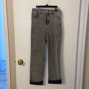Express grey wash jean